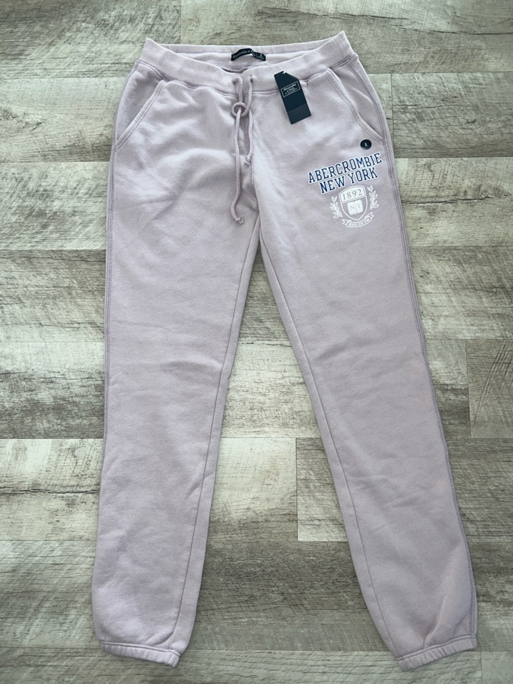 Abercrombie & Fitch Soft Purple Joggers